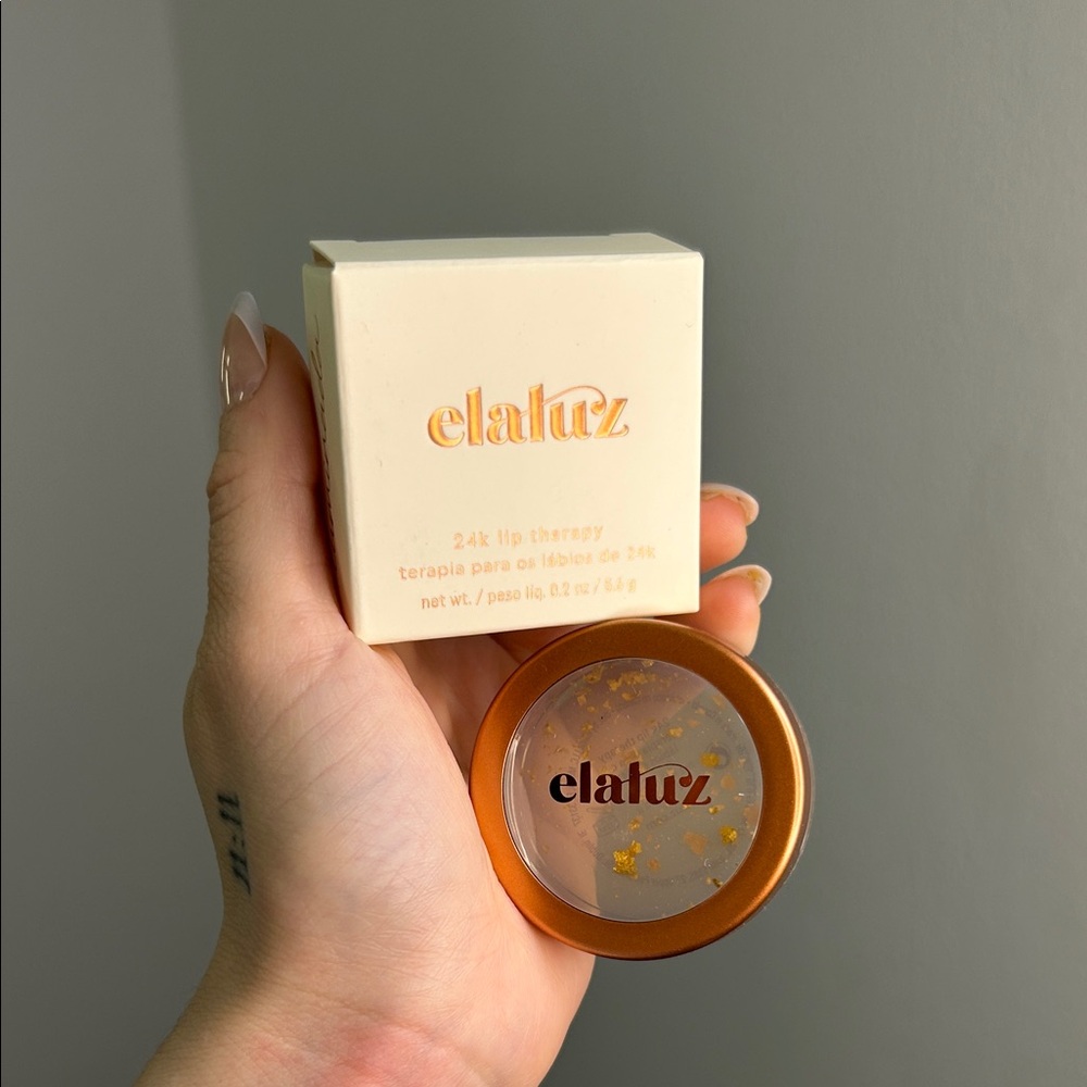 ElaluZ 24k Lip Therapy - Clear with Gold Flakes